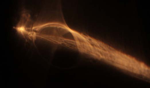 God’s Speck, third of three: the light stretches and thins out.