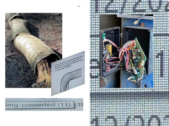 Spreads from the fanzine, pipes and printed text.